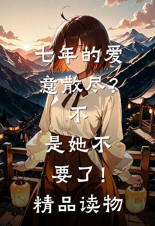 七年的爱意散尽？不，是她不要了！精品读物