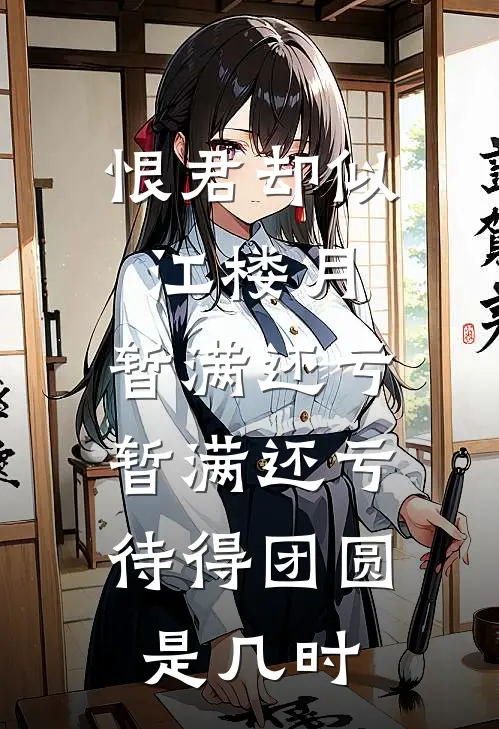 恨君却似江楼月,暂满还亏,暂满还亏,待得团圆是几时