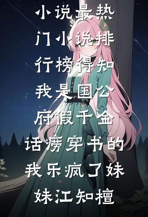 得知我是国公府假千金，话痨穿书的我乐疯了妹妹江知檀在线阅读免费小说_最热门小说排行榜得知我是国公府假千金，话痨穿书的我乐疯了(妹妹江知檀)