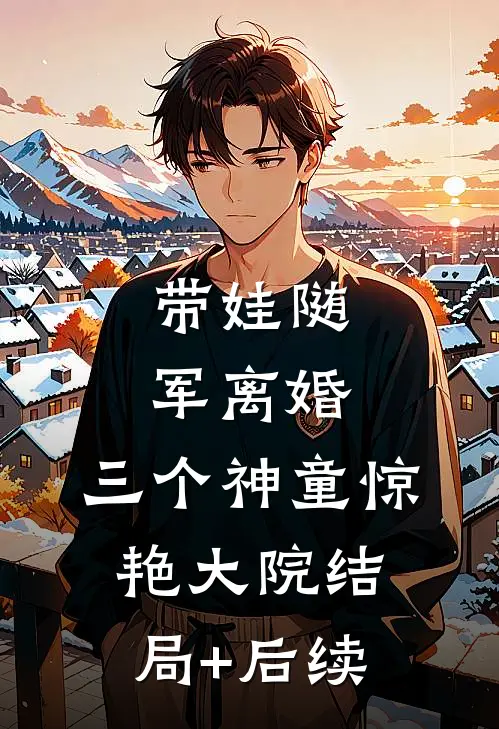带娃随军离婚，三个神童惊艳大院结局+后续