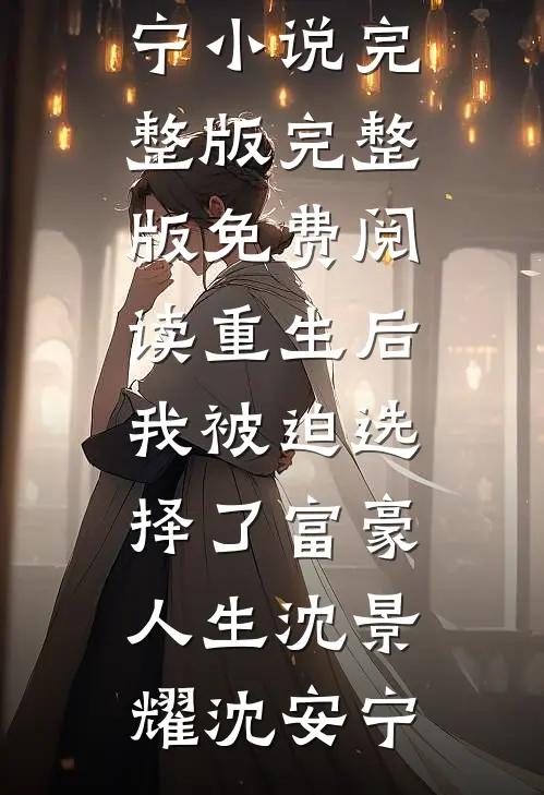 重生后，我被迫选择了富豪人生(沈景耀沈安宁)小说完整版_完整版免费阅读重生后，我被迫选择了富豪人生(沈景耀沈安宁)