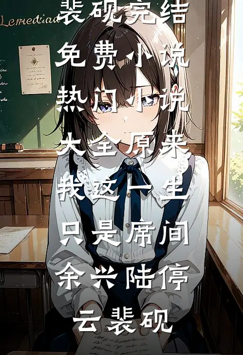 原来我这一生，只是席间余兴陆停云裴砚完结免费小说_热门小说大全原来我这一生，只是席间余兴陆停云裴砚