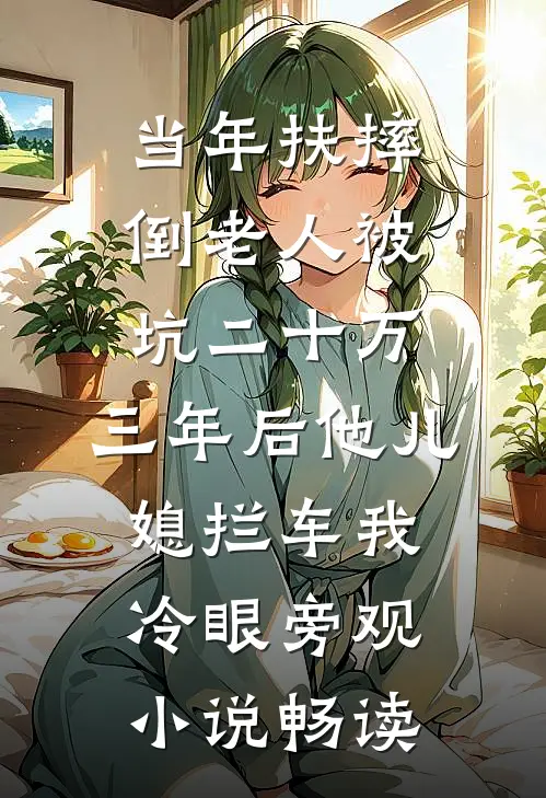 当年扶摔倒老人被坑二十万，三年后他儿媳拦车我冷眼旁观小说畅读