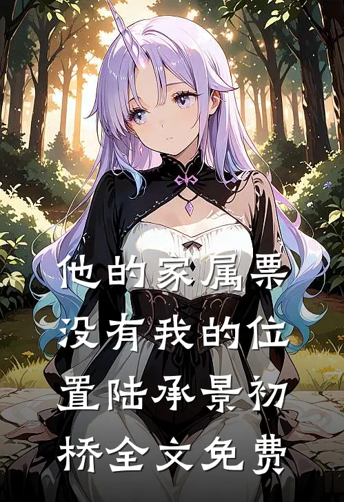 他的家属票，没有我的位置陆承景初桥全文免费