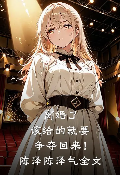 离婚了，该给的就要争夺回来！陈泽陈泽气全文