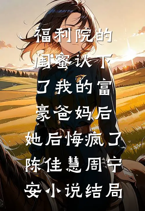 福利院的闺蜜认下了我的富豪爸妈后，她后悔疯了陈佳慧周宁安小说结局