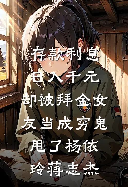 存款利息日入千元，却被拜金女友当成穷鬼甩了杨依玲蒋志杰