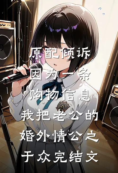 原配倾诉：因为一条购物信息，我把老公的婚外情公之于众完结文