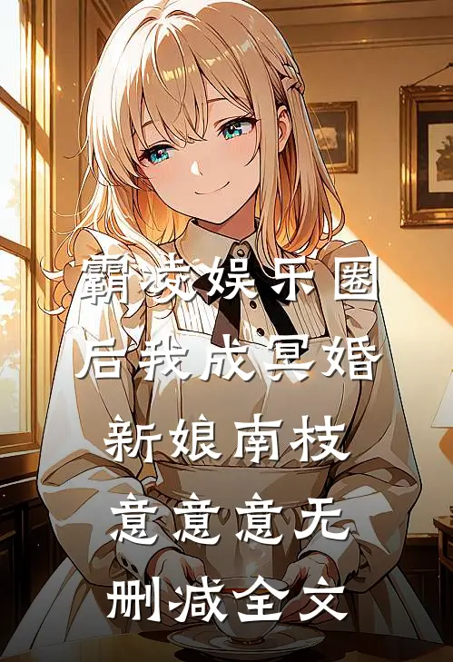 霸凌娱乐圈后我成冥婚新娘南枝意意意无删减全文