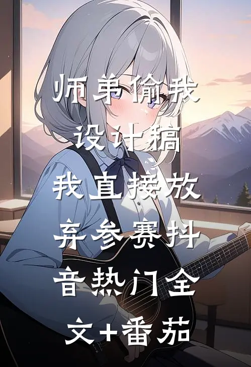 师弟偷我设计稿，我直接放弃参赛抖音热门全文+番茄