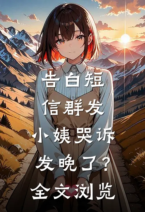 告白短信群发，小姨哭诉发晚了？全文浏览