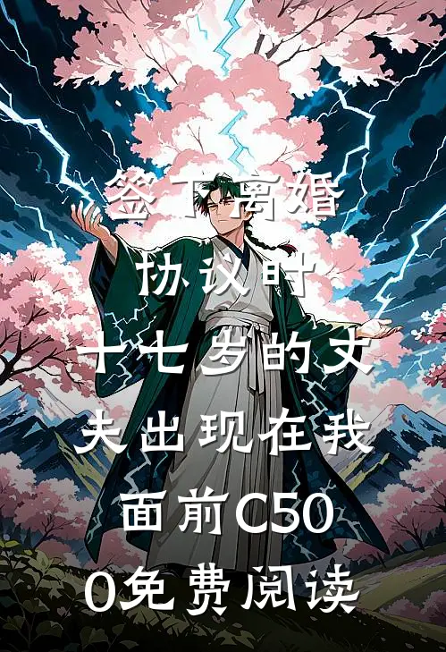 签下离婚协议时，十七岁的丈夫出现在我面前C500免费阅读